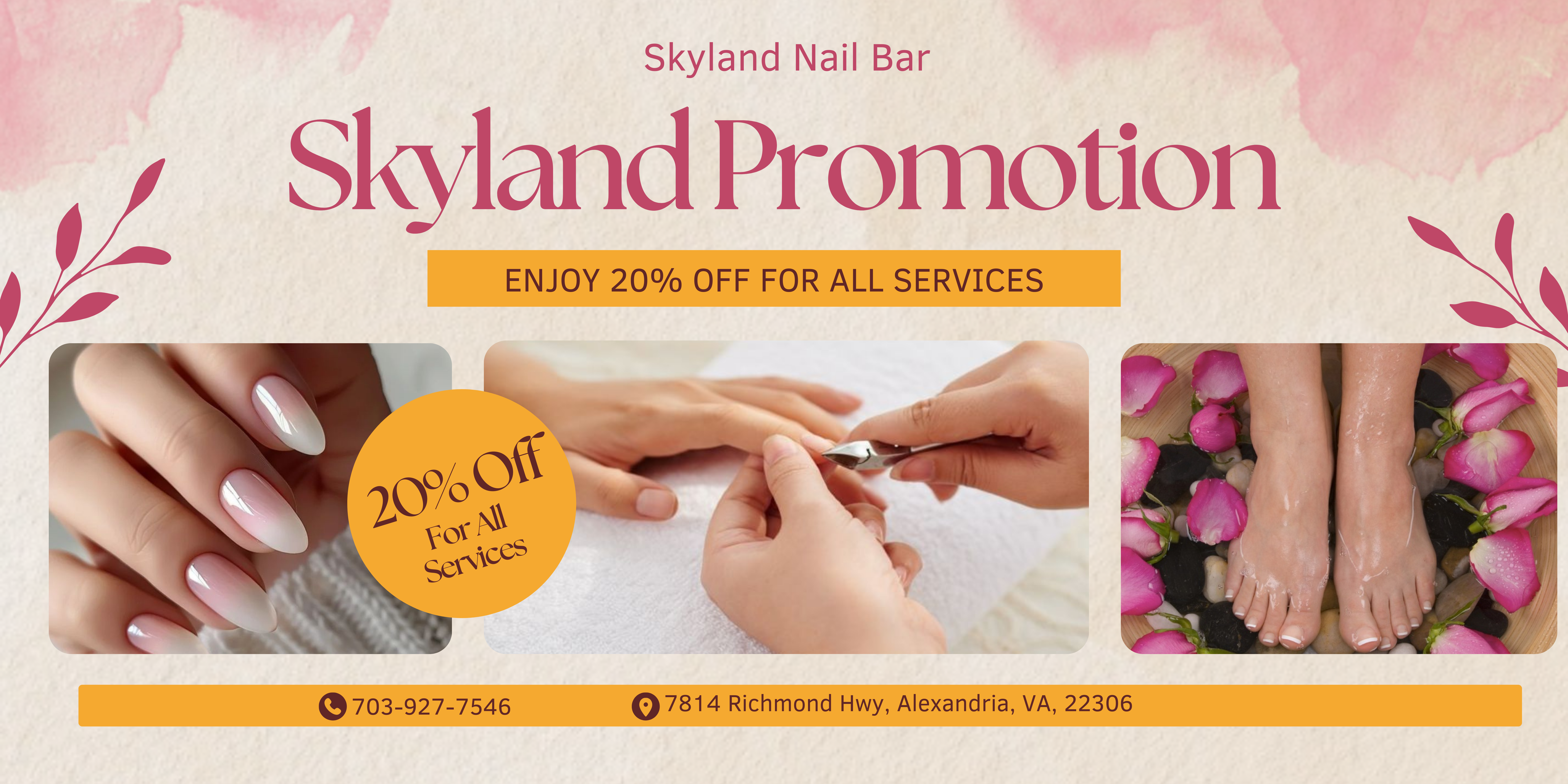 Skyland promotion 20% off for all services (1)